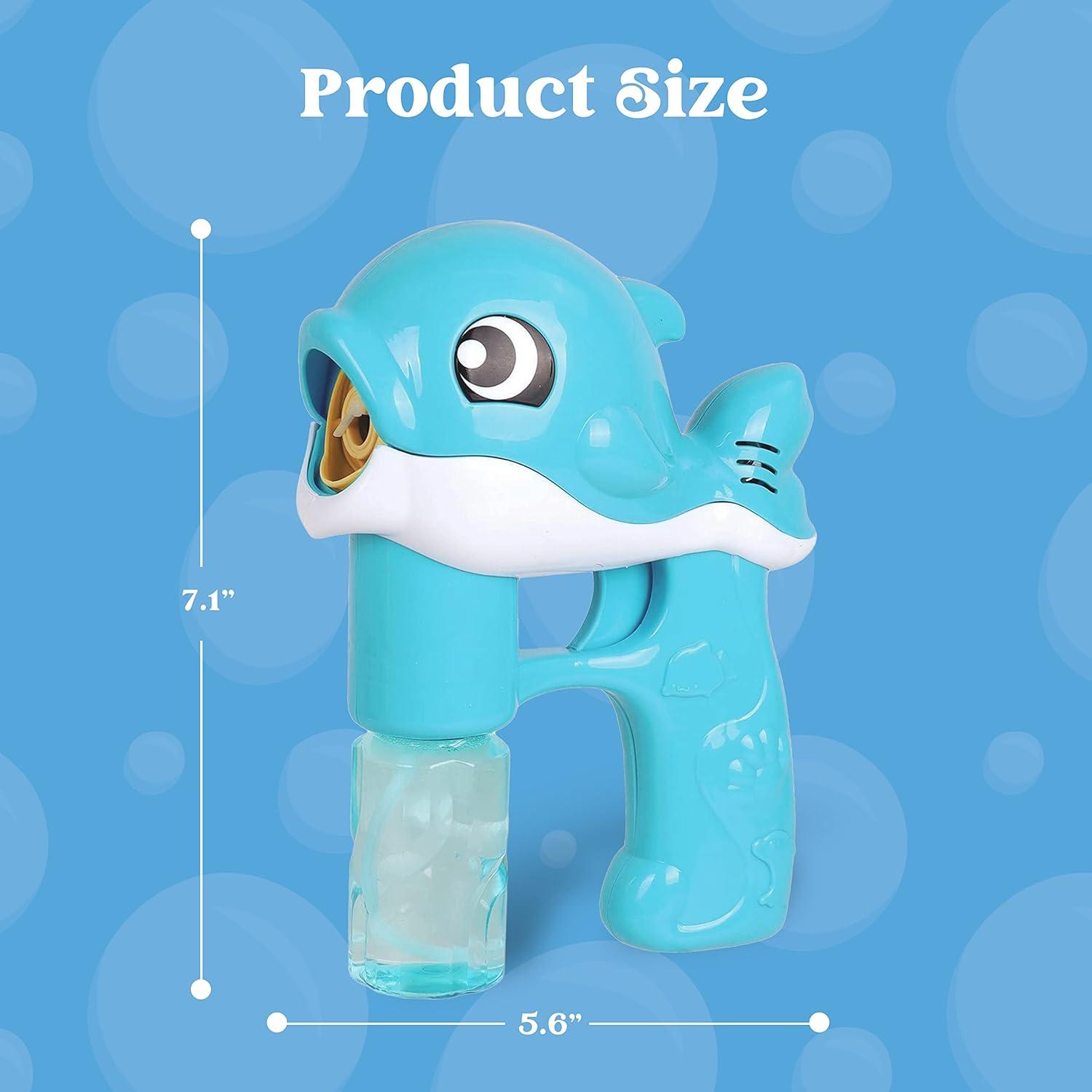 imageJOYIN 2 Bubble Guns Kit Whale Automatic Bubble Maker Blower Machine with 4 Solutions for Kids Summer Toy Birthday Outdoor amp Indoor Activity Easter Valentine Party FavorsYellowblue