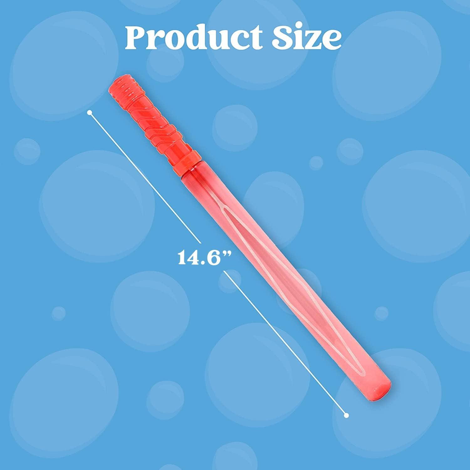 imageJOYIN 24 Pack 146 Big Bubble Wands Bulk 2 Dozen for Summer Toy OutdoorIndoor Activity Use Easter Bubbles Party Favors Supplies for KidsClassic