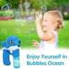 JOYIN 2 Bubble Guns Kit, Whale Automatic Bubble Maker Blower Machine with 4 Solutions for Kids, Summer Toy, Birthday, Outdoor & Indoor Activity, Easter, Valentine Party Favors(Yellow+blue)