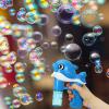 JOYIN 2 Bubble Guns Kit, Whale Automatic Bubble Maker Blower Machine with 4 Solutions for Kids, Summer Toy, Birthday, Outdoor & Indoor Activity, Easter, Valentine Party Favors(Yellow+blue)