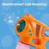 JOYIN 2 Bubble Guns with 2 Refill Solution (10 oz Total), Bubbles Maker, Blower for Kids, Toddlers, Outdoors Activity, Birthday Gift, Easter Basket Stuffers (Yellow+Orange)(Orange+blue)