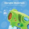JOYIN 2 Bubble Guns with 2 Refill Solution (10 oz Total), Bubbles Maker, Blower for Kids, Toddlers, Outdoors Activity, Birthday Gift, Easter Basket Stuffers (Yellow+Orange)(Blue+green)