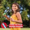 JOYIN 24 Pack 14.6’’ Big Bubble Wands Bulk (2 Dozen) for Summer Toy, Outdoor/Indoor Activity Use, Easter, Bubbles Party Favors Supplies for Kids(Classic)
