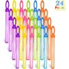 JOYIN 24 Pack 14.6’’ Big Bubble Wands Bulk (2 Dozen) for Summer Toy, Outdoor/Indoor Activity Use, Easter, Bubbles Party Favors Supplies for Kids(Leaf)