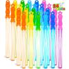 JOYIN 24 Pack 14.6’’ Big Bubble Wands Bulk (2 Dozen) for Summer Toy, Outdoor/Indoor Activity Use, Easter, Bubbles Party Favors Supplies for Kids(Star+Circle)