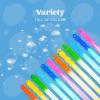 JOYIN 24 Pack 14.6’’ Big Bubble Wands Bulk (2 Dozen) for Summer Toy, Outdoor/Indoor Activity Use, Easter, Bubbles Party Favors Supplies for Kids(Star+Circle)