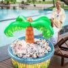 JOYIN 28” Inflatable Palm Tree Cooler, Luau Hawaiian Tropical Beach Themed Party Decorations, Blow Up Palm Trees Cooler Outdoor Party Supplies, Kids Adults Birthday Party Décor