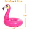 JOYIN 2-Pack Flamingo Unicorn Pool Float – Fun Floaties Inflatable Swimming Pool Tubes Toys Party Decorations, Summer Vacation Lake Beach Floaty Swim Rings Raft Lounger for Adults & Kids