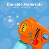 JOYIN 3 Packs Bubble Guns with 3 Solutions, Automatic Bubble Maker Blower Machine for Kids, Party Favors, Summer Toy, Birthday, Outdoor & Indoor Activity, Easter(Solid)
