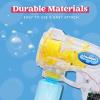 JOYIN 3 Packs Bubble Guns with 3 Solutions, Automatic Bubble Maker Blower Machine for Kids, Party Favors, Summer Toy, Birthday, Outdoor & Indoor Activity, Easter(Transparent)