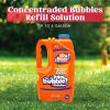 JOYIN 32 oz Bubble Solution Refills (Close to 1L/ 2.5 Gallon), Concentrated Solution for Bubble Machine, Wands, Blower, Easter (Purple)(Orange)