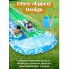 JOYIN 32.5FT Water Slide and 2 Inflatable Boards, Extra Long Double Lawn Heavy Duty Splash Mat Pad with Sprinkler for Kids Adults Backyard Summer Water Toy Outdoor Fun, Blue, Orange(Blue  Green)