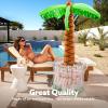 JOYIN 60″ Inflatable Palm Tree Cooler, Beach Theme Decor, Pool Party Decorations, Luau Hawaiian Birthday Party Supplies, Ocean Jungle Tropical Themed Summer Outdoor Drink Cooler
