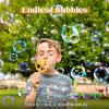 JOYIN Big Bubble Wands Set with with Tray, 21″ Giant Bubble Wands Bulk for Kids, Summer, Outdoor Play Period & Birthday Party & Games, 6 Pcs Solution Suitable, Suitable for All Age People(Classic)