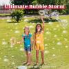 JOYIN Big Bubble Wands Set with with Tray, 21″ Giant Bubble Wands Bulk for Kids, Summer, Outdoor Play Period & Birthday Party & Games, 6 Pcs Solution Suitable, Suitable for All Age People(Luxury)