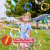 JOYIN Big Bubble Wands Set with with Tray, 21″ Giant Bubble Wands Bulk for Kids, Summer, Outdoor Play Period & Birthday Party & Games, 6 Pcs Solution Suitable, Suitable for All Age People(Luxury)