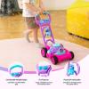 SLOOSH Bubble Lawn Mower Toddler Toys – Spill-Proof Bubble Machine Pretend Gardening Play Toy for Age 1 2 3 1-3 Year Old Baby Boys Indoor Outdoor Use, Push Toys Xmas Christmas Birthday Gifts (Blue)(Pink)