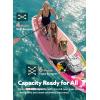 SLOOSH Inflatable Stand Up Paddle Board, 10’6″ Inflatable Paddle Boards with Premium Accessories, Non-Slip EVA Deck, Ultra-Light Carry Bag Pump, Meander SUP for Youth & Adults(Tropical Sunrise)