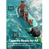 SLOOSH Inflatable Stand Up Paddle Board, 10’6″ Inflatable Paddle Boards with Premium Accessories, Non-Slip EVA Deck, Ultra-Light Carry Bag Pump, Meander SUP for Youth & Adults(Tropical Emerald)