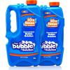 JOYIN 2 Bottles Bubbles Refill Solutions 64 oz (up to 5 Gallon), Concentrated Solution for Bubble Machine, Gun, Wand Refill Fluid Summer, Easter Toys (Red+Purple)(Blue)