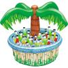 JOYIN 28” Inflatable Palm Tree Cooler, Luau Hawaiian Tropical Beach Themed Party Decorations, Blow Up Palm Trees Cooler Outdoor Party Supplies, Kids Adults Birthday Party Décor