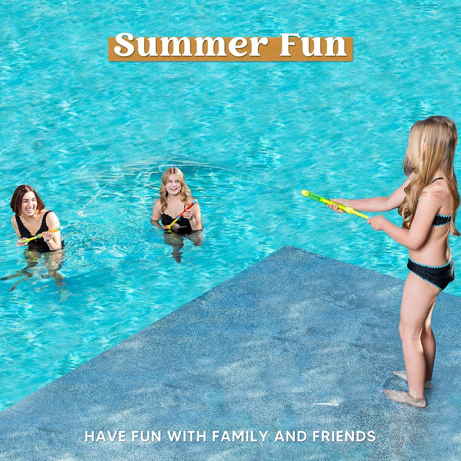 imageJOYIN 12 Pack Water Soaker Bulk 165 Summer Blasters Squirt Guns for Kids Outdoor Swimming Pool Backyard Beach Game Water Fighting Play Toys