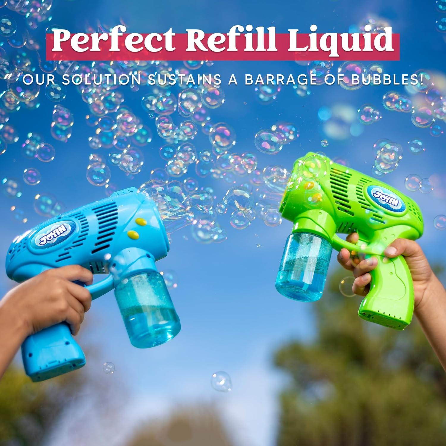 imageJOYIN 1L338 oz Bubble Concentrated Solution Refills up to 74 Gallon RefillMixture for Bubble Machine Blaster Blower