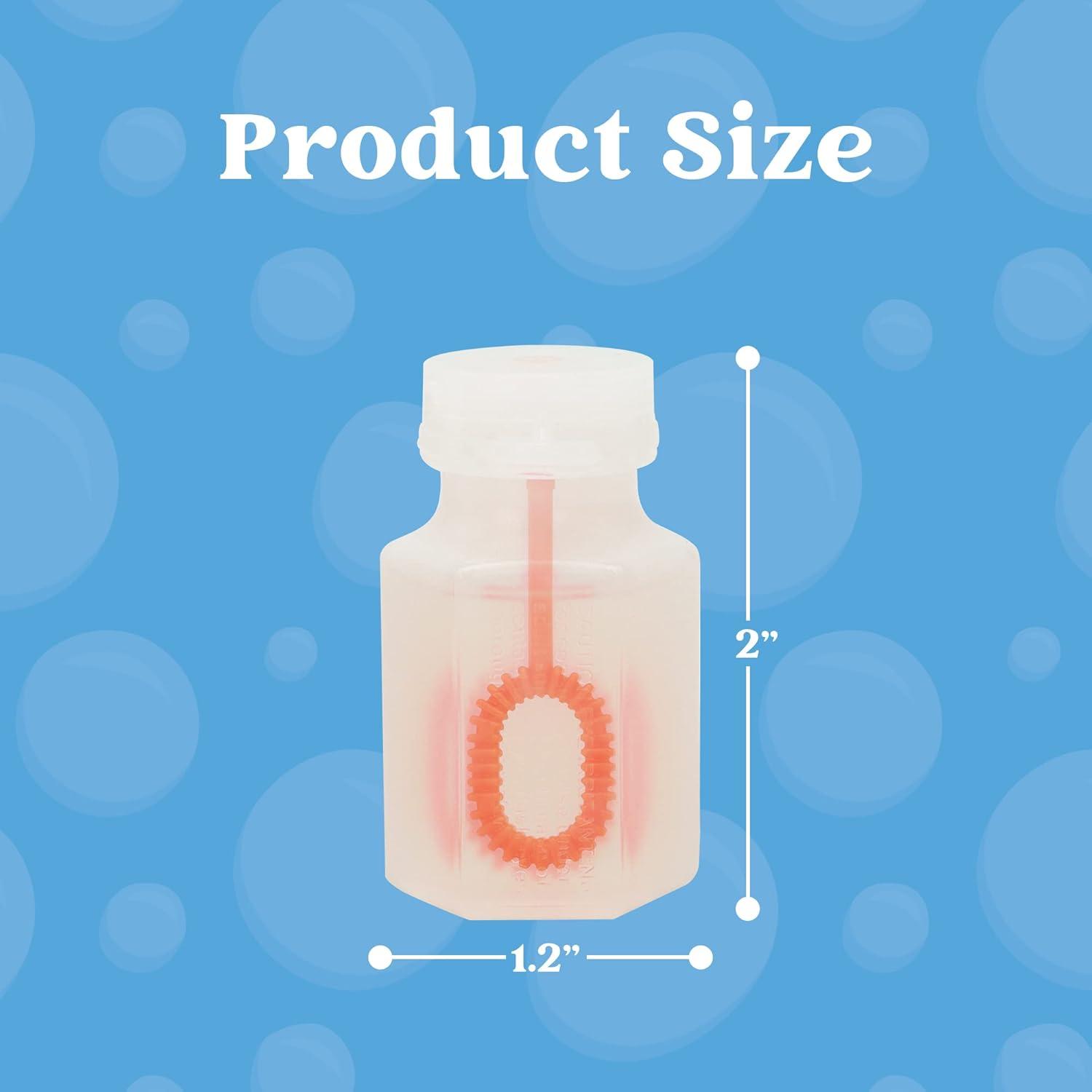 imageJOYIN 24 Pcs Mini Bubble Wands Assortment Party Favors Toys for Kids Child Summer Gifts Bubbles Fun ToysWedding Bath TimeSummer Outdoor Gifts for Girls BoysTransparent