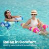 2 Pack Inflatable Pool Float Hammock, Multi Purpose Swimming Raft, Water Lounges, Pool Accessories (Saddle, Lounge Chair, Hammock, Drifter), Beach, Outdoor