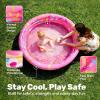 3 Pack 45″ X 10″ Inflatable Kiddie Pools, Watermelon & Pineapple & Cupcake Swimming Pool for Kids Seasonal Merriment, Indoor&Outdoor Water Pool Baby Swimming Pool Pit Ball Pool