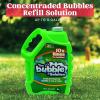 JOYIN 100 Oz Concentrated Bubble Solution (up to 8 Gallon) for Large Party in Summer Celebrations, Party Favor, Bubble Summer Toy, Classroom Prizes, Easter (Blue)(Green)