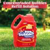 JOYIN 100 Oz Concentrated Bubble Solution (up to 8 Gallon) for Large Party in Summer Celebrations, Party Favor, Bubble Summer Toy, Classroom Prizes, Easter (Blue)(Red)