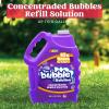 JOYIN 100 Oz Concentrated Bubble Solution (up to 8 Gallon) for Large Party in Summer Celebrations, Party Favor, Bubble Summer Toy, Classroom Prizes, Easter (Blue)(Purple)