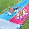 JOYIN 2 Pack Inflatable Body Boards for Water Slides, Swimming Pool Floating Learn to Swim, Summer Water Fun Toy for Kids(Blue  Purple)