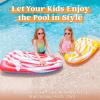 JOYIN 2 Pack Inflatable Body Boards for Water Slides, Swimming Pool Floating Learn to Swim, Summer Water Fun Toy for Kids(Red Yellow)