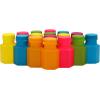 JOYIN 24 Pcs Mini Bubble Wands Assortment Party Favors Toys for Kids Child, Summer Gifts Bubbles Fun Toys,Wedding, Bath Time,Summer Outdoor Gifts for Girls Boys(Solid Color)