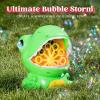 JOYIN Dinosaur Bubble Machine, Bubble Machine Gun Blower with Solutions for Kids, Summer Outdoor Indoor Toy, Dinosaur Party Favor, Kids Birthday Gift (Green)(Green)