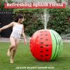JOYIN Inflatable Sprinkler for Kids, Huge Watermelon Jumbo Sprinkler, 35.5” Water Sprinkler for Kids Outdoor Play, Toddler Sprinkler for Kid Summer Water Party Backyard Outside Games Activities