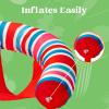 SLOOSH Inflatable Pool Noodle Chair, 3 Packs Pool Floats Noodle Sling Floatie, Swimming Party Floating Chair for Adult Party Summer Water Fun(Stripe)