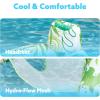 SLOOSH Pool Floats Chairs Adult,2 Pack Floating Water Hammock Chair,Inflatable Lounge with headrest for Adults,Blow up Pool Noodles Floats for Swimming Party Summer Water Fun