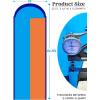 Sloosh 22.5FT Double Water Slides, Heavy Duty Lawn Slide with Sprinkler and 2 Inflatable Boards Backyard Yard Lawn Summer Outdoor Water Toy for Kids Adults(22.5FT)