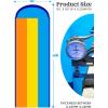 Sloosh Triple Water Slide with 3 BodyBoards, 22.5FT Lawn Water Slip Splash Pad Slide Summer Toy with Build in Advanced Sprinkler for Kids Adults Backyard Summer Water Fun(18FT)