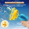 Sloosh Whale Bubble Gun with Refill Solution, Bubble Gun Machine Blower Toy for Kids, Adults, Party Favors, Summer, Easter Basket Stuffers, Birthday Gift