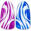 JOYIN 2 Pack Inflatable Body Boards for Water Slides, Swimming Pool Floating Learn to Swim, Summer Water Fun Toy for Kids(Blue  Purple)