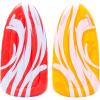 JOYIN 2 Pack Inflatable Body Boards for Water Slides, Swimming Pool Floating Learn to Swim, Summer Water Fun Toy for Kids(Red Yellow)