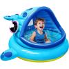 JOYIN Inflatable Shade Kiddie Pool,Whale Baby Pool Tent, Infant Swimming Pool for Kids （54″ x 56″ x 28″）,Blow Up Toddler Pool for Swim Party Toys Summer Water Beach Fun
