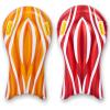 SLOOSH 2 Pack Inflatable Body Boards for Water Slides, Surfing Board Pool Floats, Swimming Pool Floating Boards Learn to Swim, Summer Water Fun Toy for Kids and Toddlers (Red and Orange)