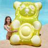 SLOOSH 60″ Inflatable Gummy Bear Pool Floats – Fun Floaties Swimming Pool Float Toys Party Decorations, Beach Vacation Essentials Lounge Water Raft Cute Birthday Party Decor