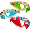 SLOOSH Inflatable Pool Noodle Chair, 3 Packs Pool Floats Noodle Sling Floatie, Swimming Party Floating Chair for Adult Party Summer Water Fun(Stripe)