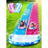 Sloosh 22.5ft Double Water Slide